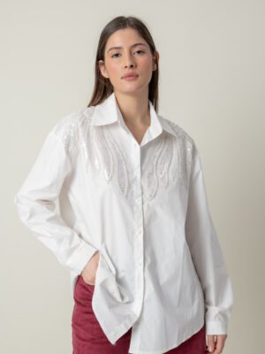 Camisa Perla Blanca