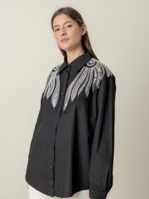 Camisa Perla Negra