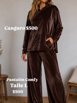 Accesorios y Vestimenta para mujeres | Tejidos by Polita 3 Canguro Choco Lurex