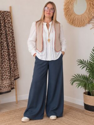 Chaleco Alma Beige