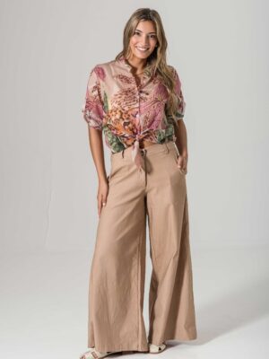 Accesorios y Vestimenta para mujeres | Tejidos by Polita 1 Pants Aurelio Beige